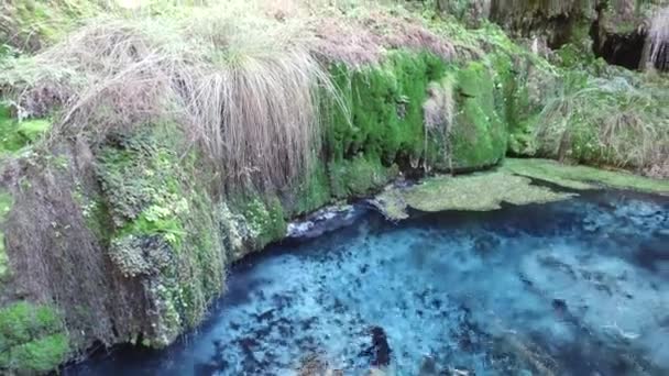 Kaklik Cave Trova Nella Regione Denizli Conosciuto Come Pamukkale Sotterraneo — Video Stock