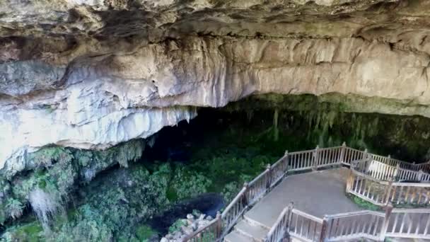 Kaklik Cave Denizli Region Known Underground Pamukkale — ストック動画