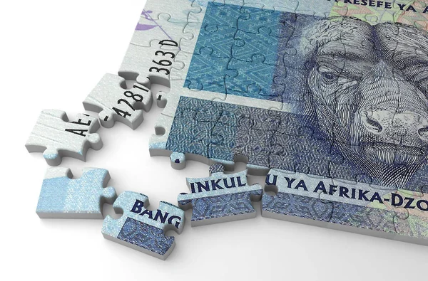 Rand Puzzle de Sudáfrica — Foto de Stock