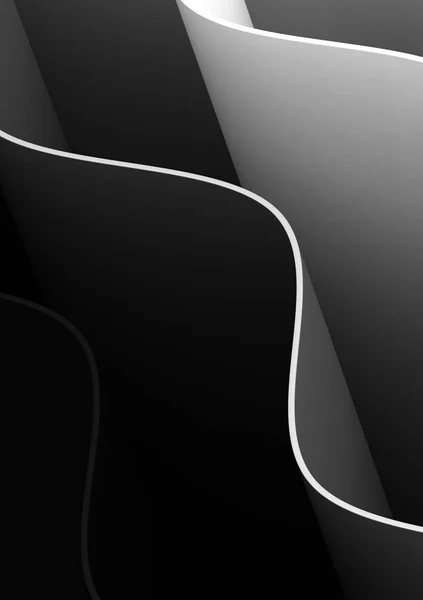 Сірий абстрактних хвилі — стокове фото