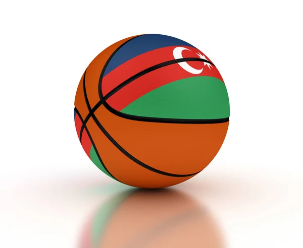 Azerbajdzjanska basketlag — Stockfoto