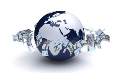 Küresel iş Suudi Arabistanlı Riyals para birimi