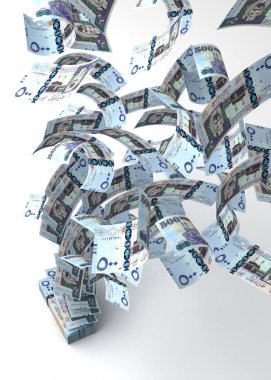 Uçan Suudi Arabistanlı Riyals