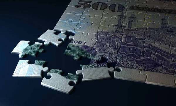 Argentina Pesos Puzzle — Stok fotoğraf