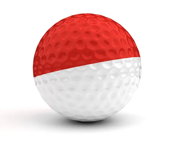 Monaco golfboll — Stockfoto