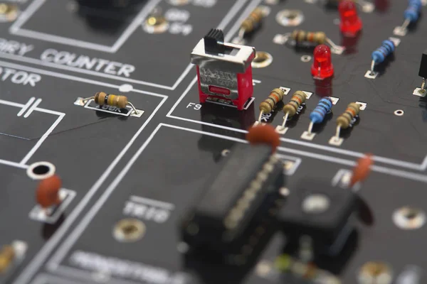 Electronic Circuit Details — Stock Photo, Image