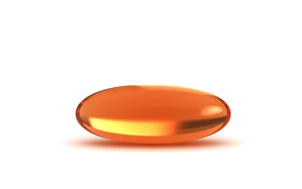 Single Fish Oil — Stock Photo, Image