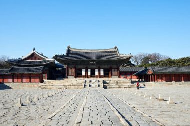 changgyeonggung Sarayı sahne Seul, Kore