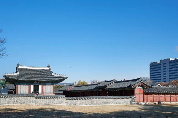 changgyeonggung palace scene in seoul, korea