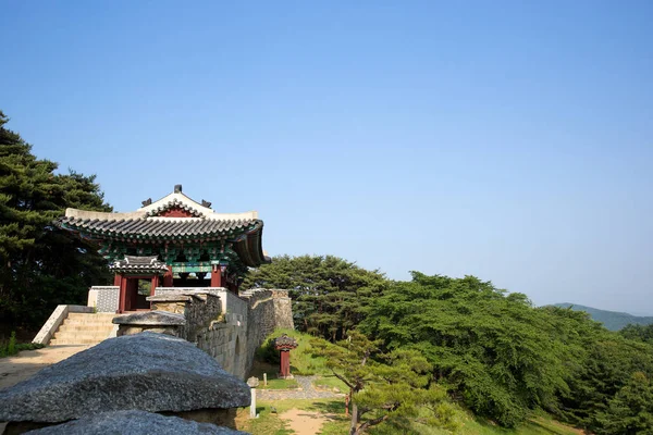 Sangdangsanseong Φρούριο Είναι Μια Οξύτητα Της Δυναστείας Joseon — Φωτογραφία Αρχείου