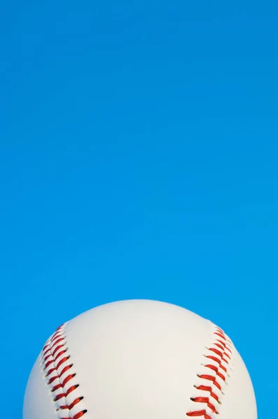 Baseball Fondo Azul — Foto de Stock