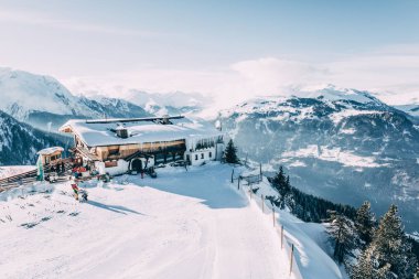 ski resort clipart