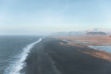 reynisfjara beach clipart