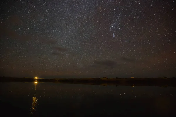 Céu estrelado — Fotografia de Stock