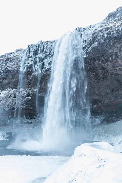 Seljalandsfoss瀑布 — 图库照片