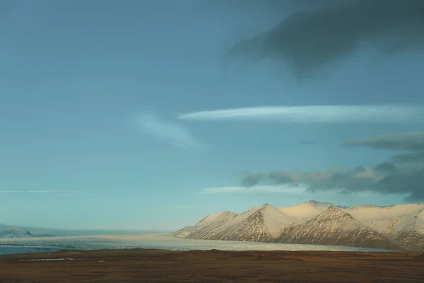 İzlandalı yataygullfoss Şelalesi — Stok fotoğraf