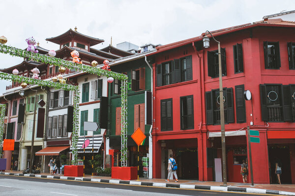 colorful buildings