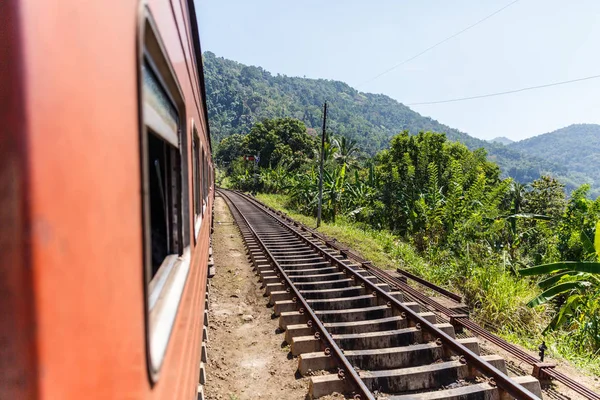 Estrada ferroviária — Fotografia de Stock