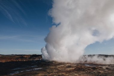 geothermal hot springs clipart