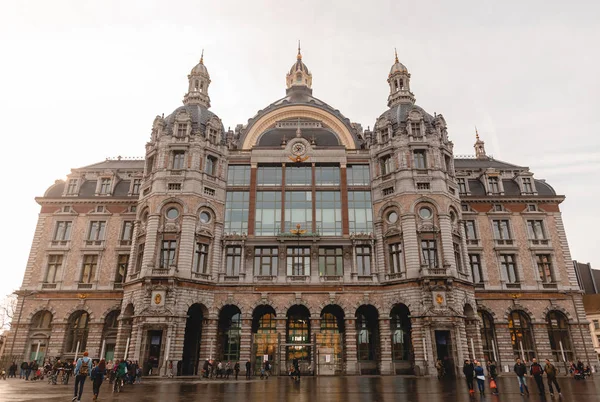 Estação de antwerpen-centraal — Fotografia de Stock