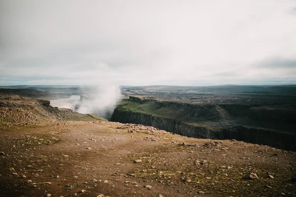 Cascada de Dettifoss — Stock Photo