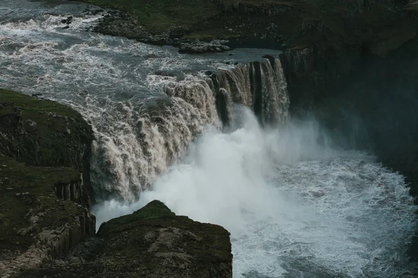 Dettifoss-Wasserfall — Stock Photo