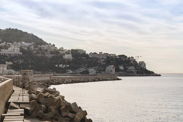 Cidade costeira — Fotografia de Stock