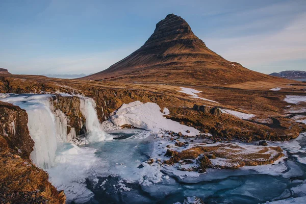 Kirkjufellsfoss — Fotografia de Stock