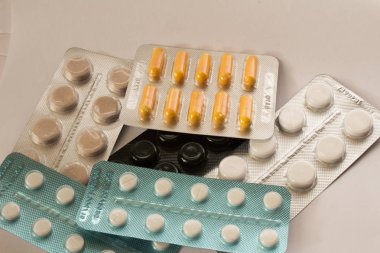 Tıbbi tıbbi tabletler ve hapları