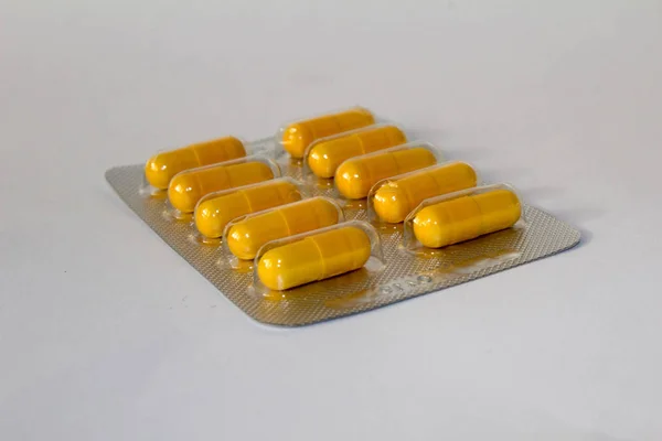 Medizinische Tabletten Und Pillen — Stockfoto