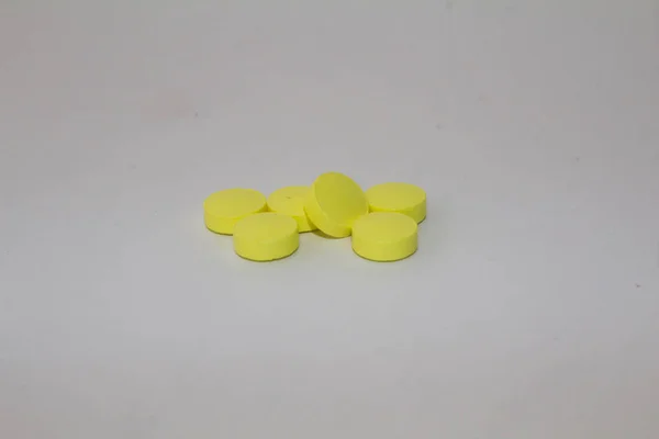 Lékařský Léčivé Tablety Prášky — Stock fotografie
