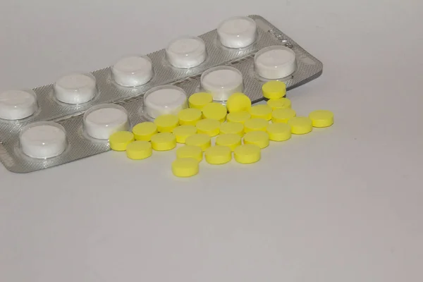 Comprimidos Píldoras Medicinales — Foto de Stock