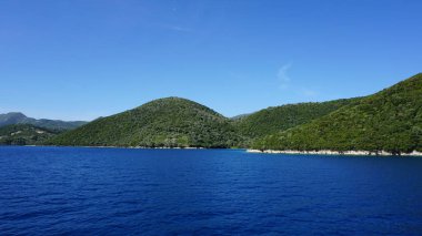 Ionian Sea Island'da Lefkada, Yunanistan