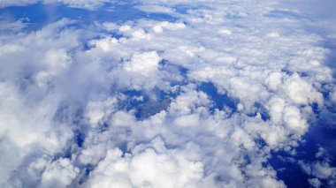 Korsika Adası üzerinde Akdeniz alanı üzerindeki yüksek.