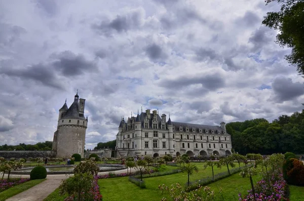 Castillo Chenonceau Región Del Loira Francia Snap Del Junio 2017 —  Fotos de Stock