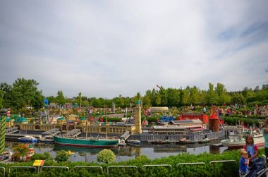 Almanya, Ichenhausen 25 Haziran 2015 yakınındaki Lego park 