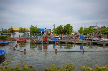 Almanya, Ichenhausen 25 Haziran 2015 yakınındaki Lego park 