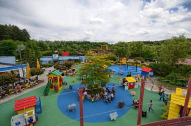 Almanya, Ichenhausen 25 Haziran 2015 yakınındaki Lego park 
