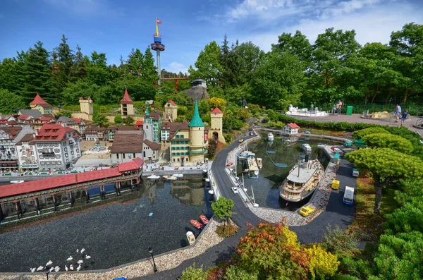 Germania Vicino Ichenhausen Giugno 2015 Lego Park Legoland Impostazioni Riproduzioni — Foto Stock