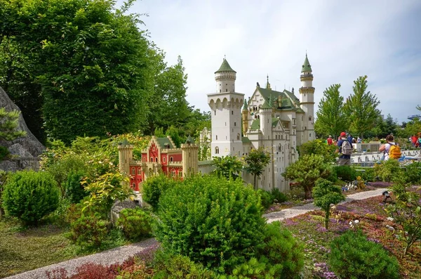 Tyskland Nær Ichenhausen June 2015 Lego Park Legoland Indstillinger Reproduktioner - Stock-foto