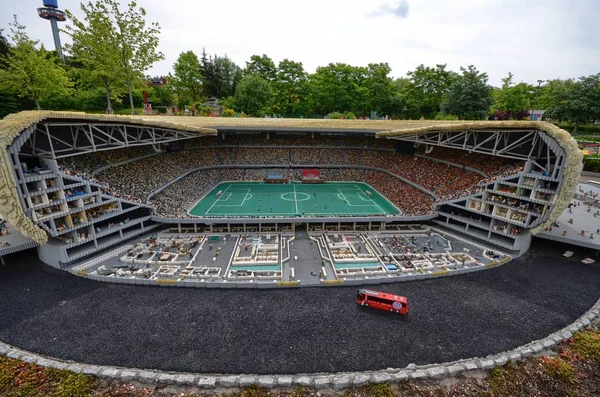 Deutschland Bei Ichenhausen Juni 2015 Lego Park Legoland Einstellungen Und — Stockfoto