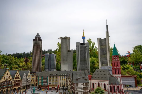 Německo Poblíž Ichenhausen Června 2015 Lego Park Legoland Nastavení Reprodukcí — Stock fotografie