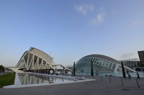 City Arts Sciences Valencia Spain Август 2017 — стоковое фото