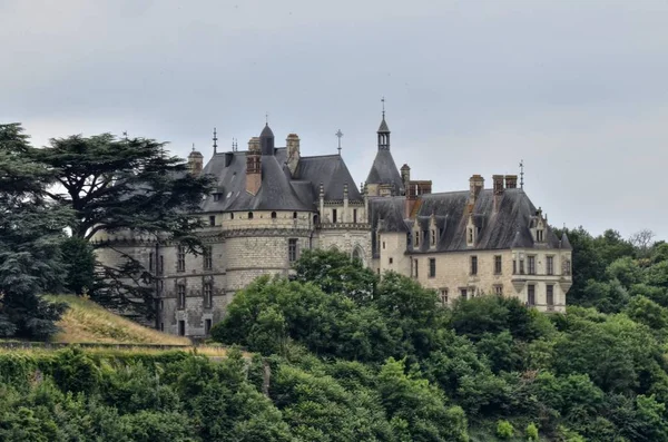 Slottet Chaumont Sur Loire Juni 2017 Loiredalen Frankrike Foto Taget — Stockfoto