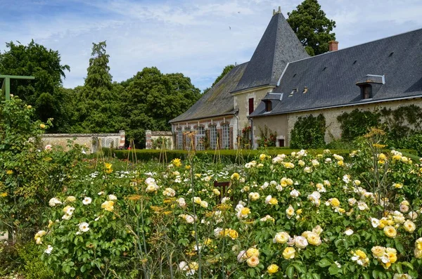 Cheverny Loire Valley França Junho 2017 Belos Jardins Propriedade Onde — Fotografia de Stock