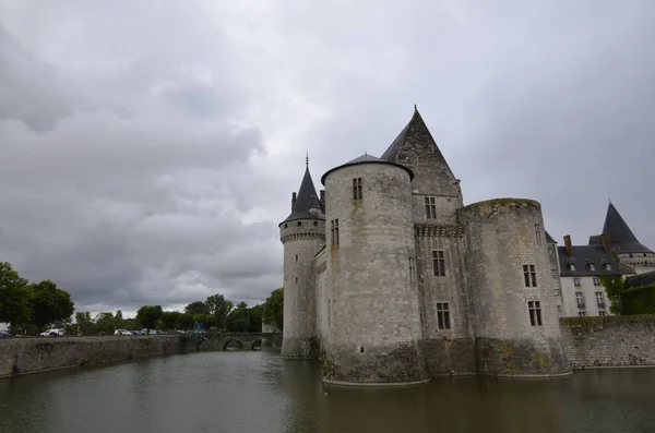 Castelo Sully Sur Loire Região Loire França Snap Junho 2017 — Fotografia de Stock