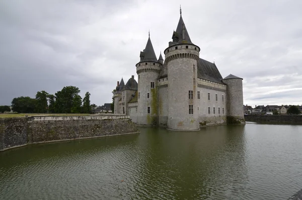 Hrad Sully Sur Loire Loire Region Francie Snap Června 2017 — Stock fotografie