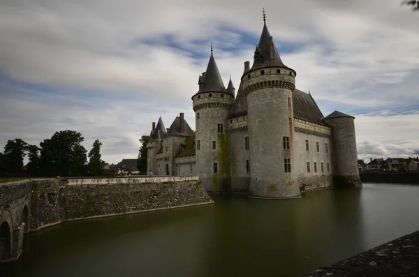 Hrad Sully Sur Loire Loire Region Francie Snap Června 2017 — Stock fotografie