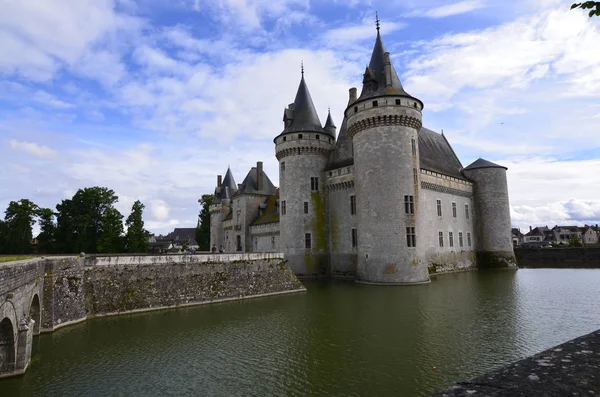 Hrad Sully Sur Loire Loire Region Francie Snap Června 2017 — Stock fotografie