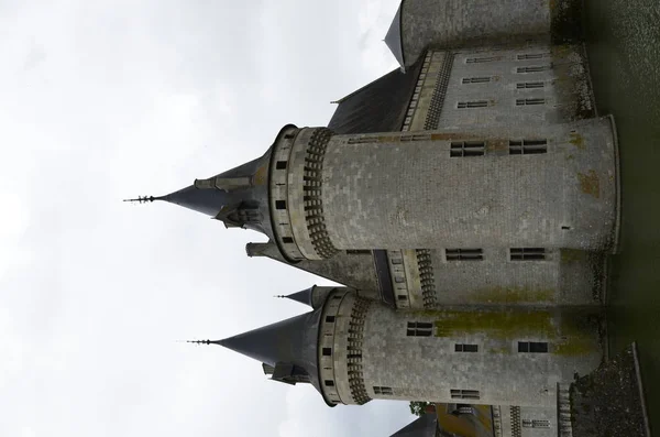 Zamek Sully Sur Loire Regionie Francja Przystawki Czerwca 2017 Złapany — Zdjęcie stockowe